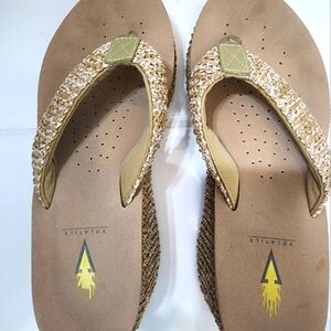 Volatile Low wedge Sandals size 8